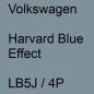 Preview: Volkswagen, Harvard Blue Effect, LB5J / 4P.